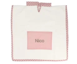 Ponchos Toalla^Cristina de Jos'h Poncho Mini Star Pink Personalizable