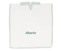 Ponchos Toalla^Cristina de Jos'h Poncho Rainbow Dots Verde Personalizable