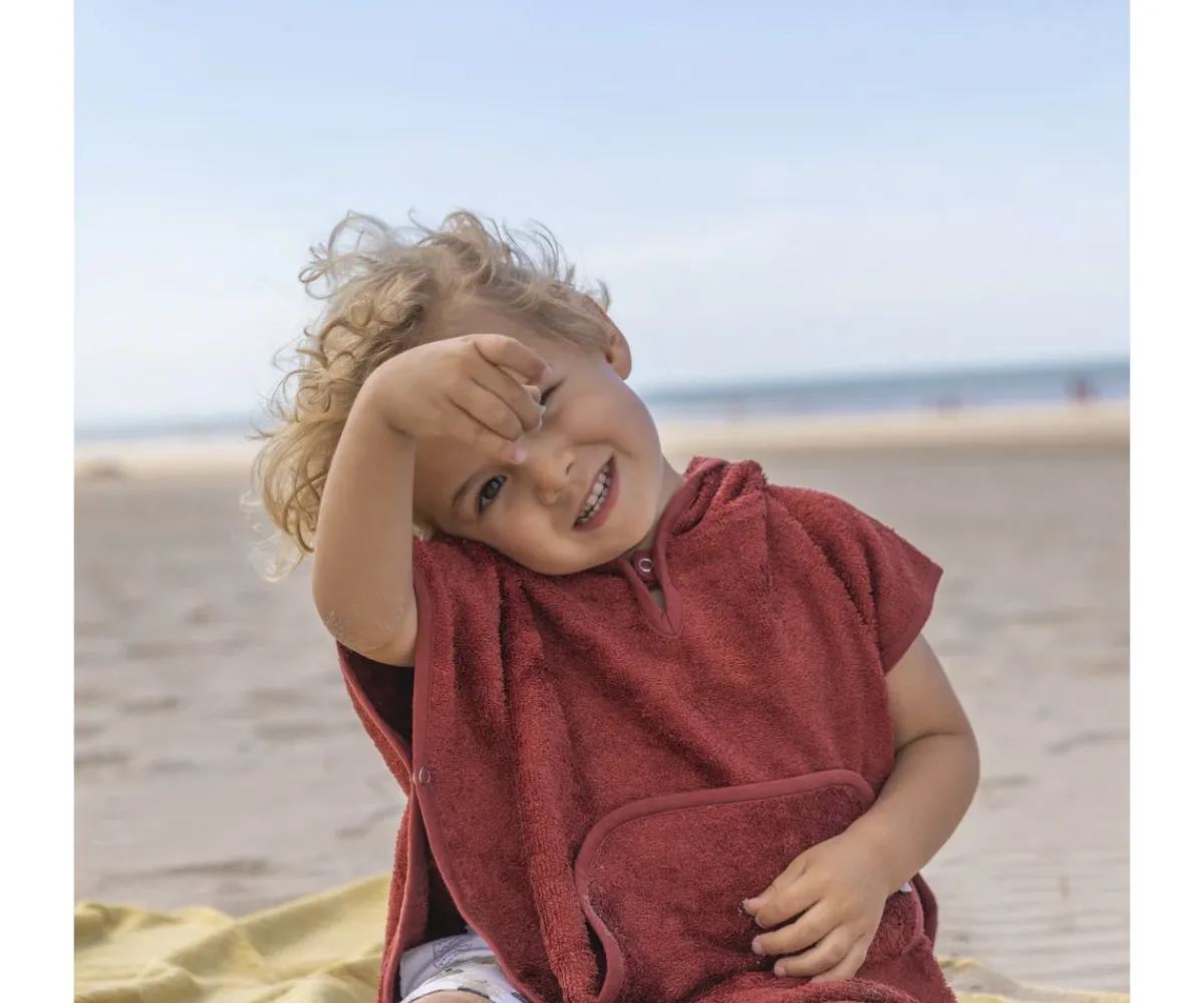 Discount Poncho Moon Blue Personalizable Niños Toallas|Ponchos Toalla