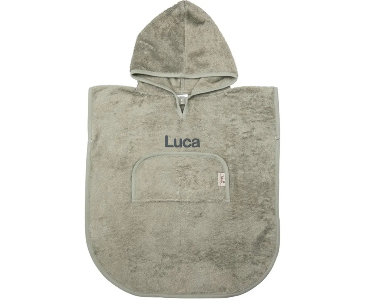 Sale Poncho Whisper Green Niños Toallas|Ponchos Toalla