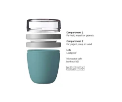 Cajas De Almuerzo^Mepal Porta Alimentos Ellipse Vivid Mauve