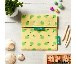Discount Porta Alimentos Snack n'Go Fruits Manzana Bolsas Merienda|Fundas Para Almuerzo