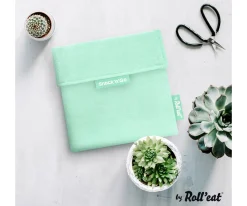 Best Porta Alimentos Snack n'Go Eco Menta Bolsas Merienda|Fundas Para Almuerzo