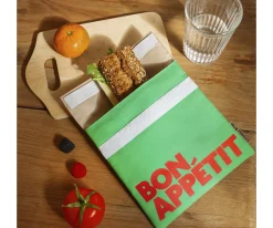 Fundas Para Almuerzo^Helio Ferretti Porta Alimentos Snack Verde Antimanchas Bon Appétit