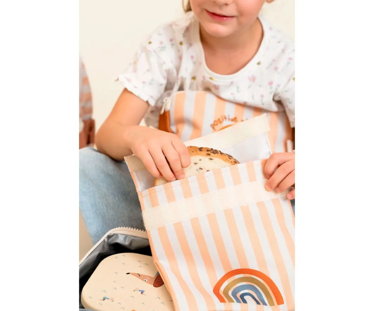 Porta Alimentos Sándwich Rainbow Bolsas Merienda|Fundas Para Almuerzo