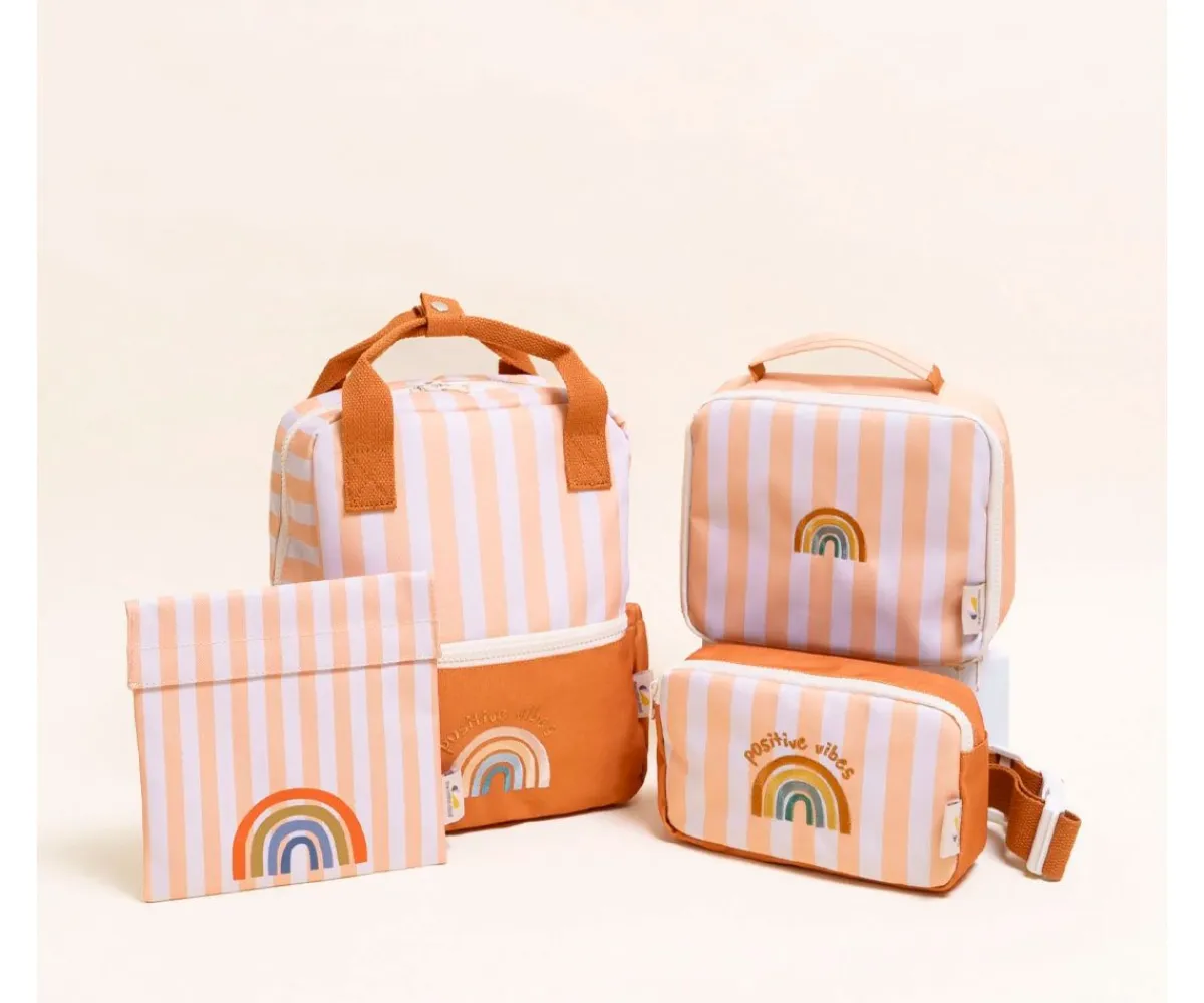 Porta Alimentos Sándwich Rainbow Bolsas Merienda|Fundas Para Almuerzo