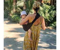 Hot Portabebés Bandolera Leopardo Marrón Niños Mochilas Portabebé|Regalos Para Papá