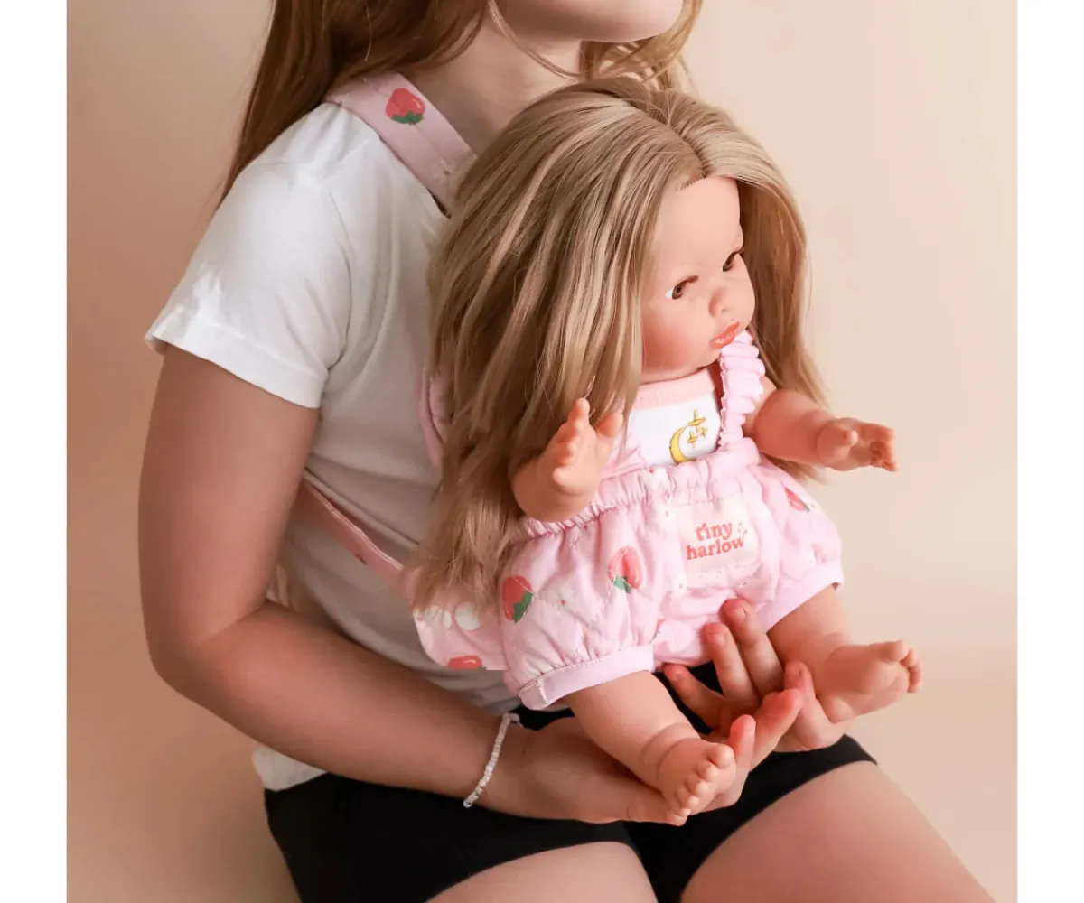 Accesorios Para Muñecas^Tiny Harlow Portabebés Strawberry