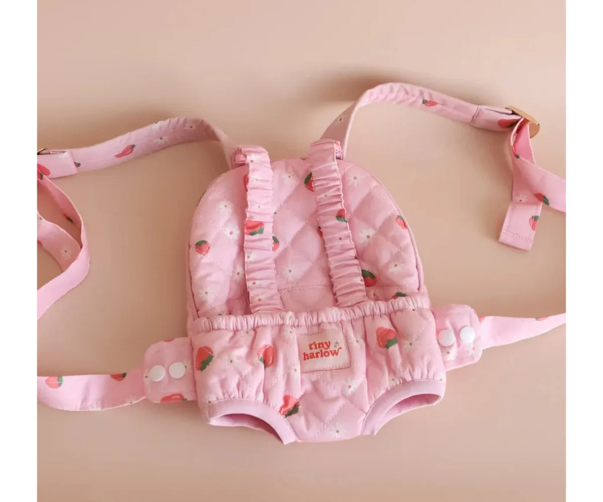 Accesorios Para Muñecas^Tiny Harlow Portabebés Strawberry