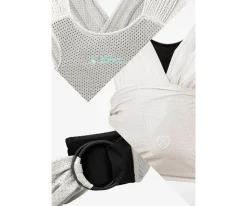 Mochilas Portabebé^Koala Babycare Portabebés Transpirable Cuddle Breeze Watersling White