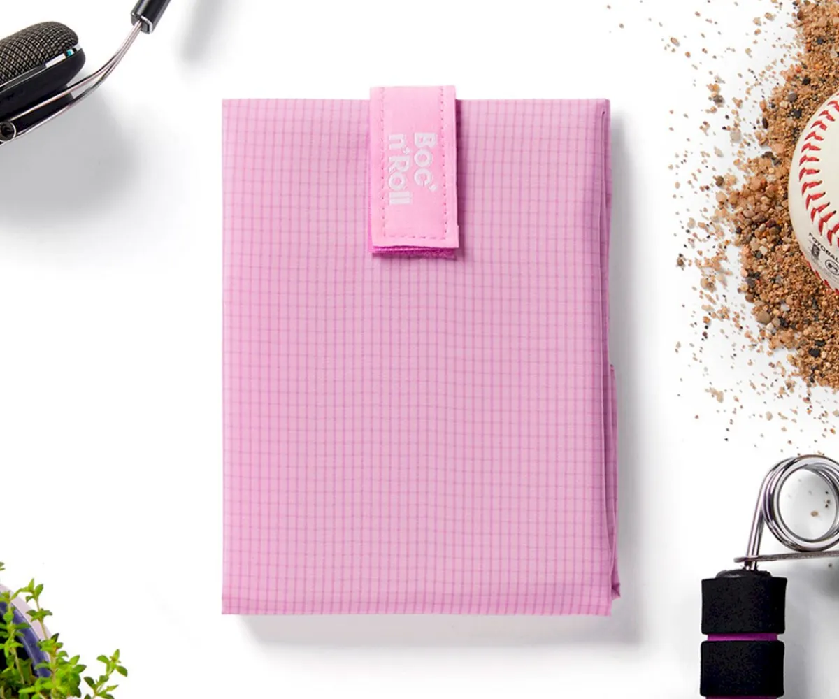 New Portabocatas Boc'n'Roll Active Malva Bolsas Merienda|Fundas Para Almuerzo