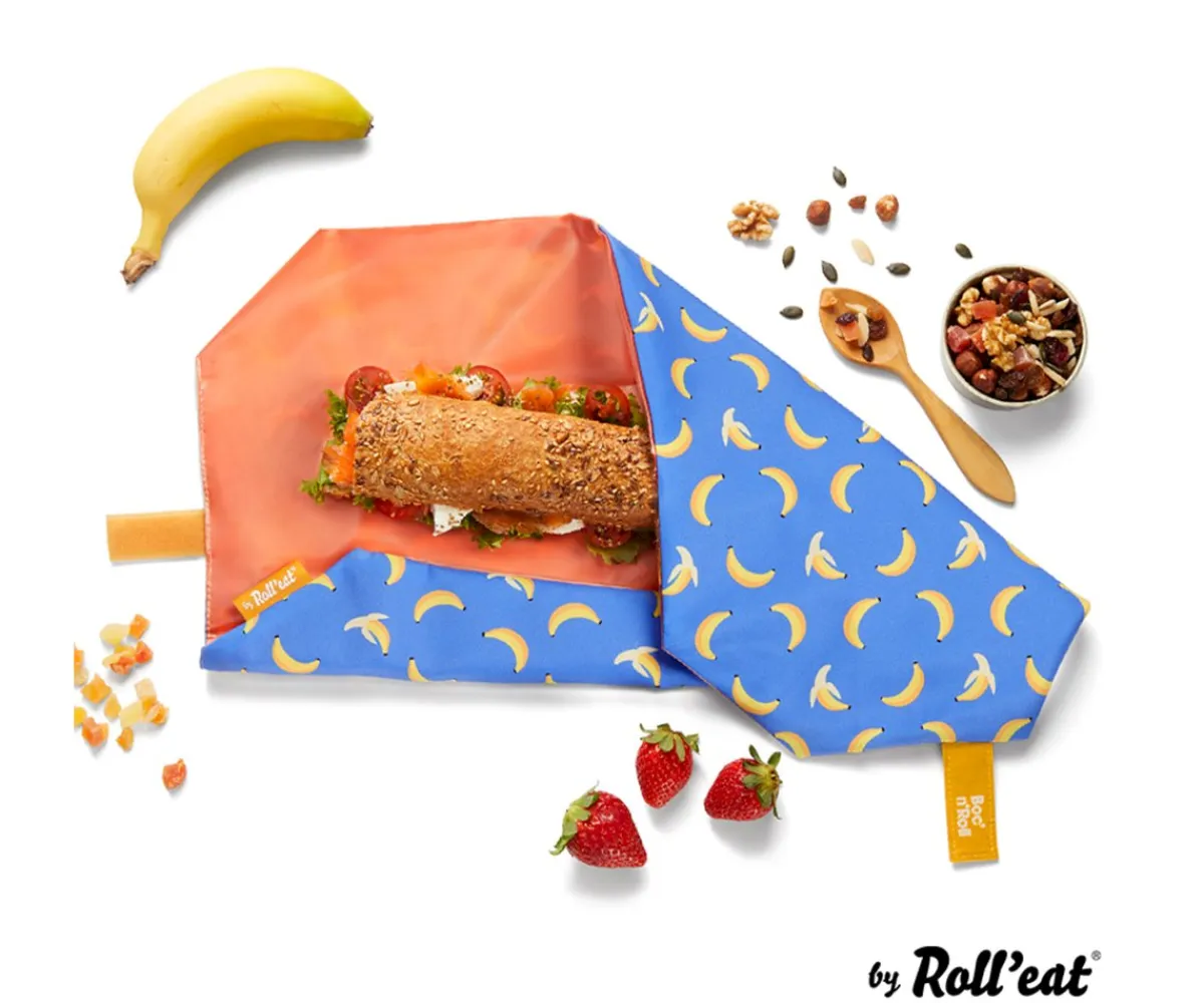 Best Portabocatas Boc'n'Roll Banana Bolsas Merienda|Fundas Para Almuerzo