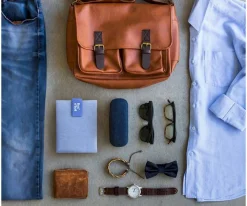 Online Portabocatas Boc'n'Roll Eco Azul Bolsas Merienda|Fundas Para Almuerzo