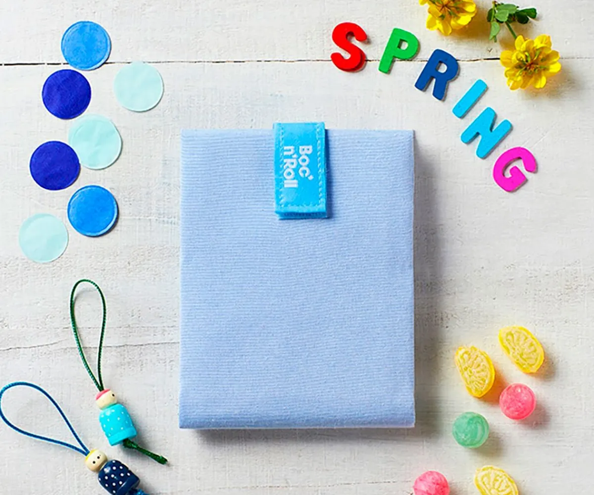 Online Portabocatas Boc'n'Roll Light Blue Bolsas Merienda|Fundas Para Almuerzo