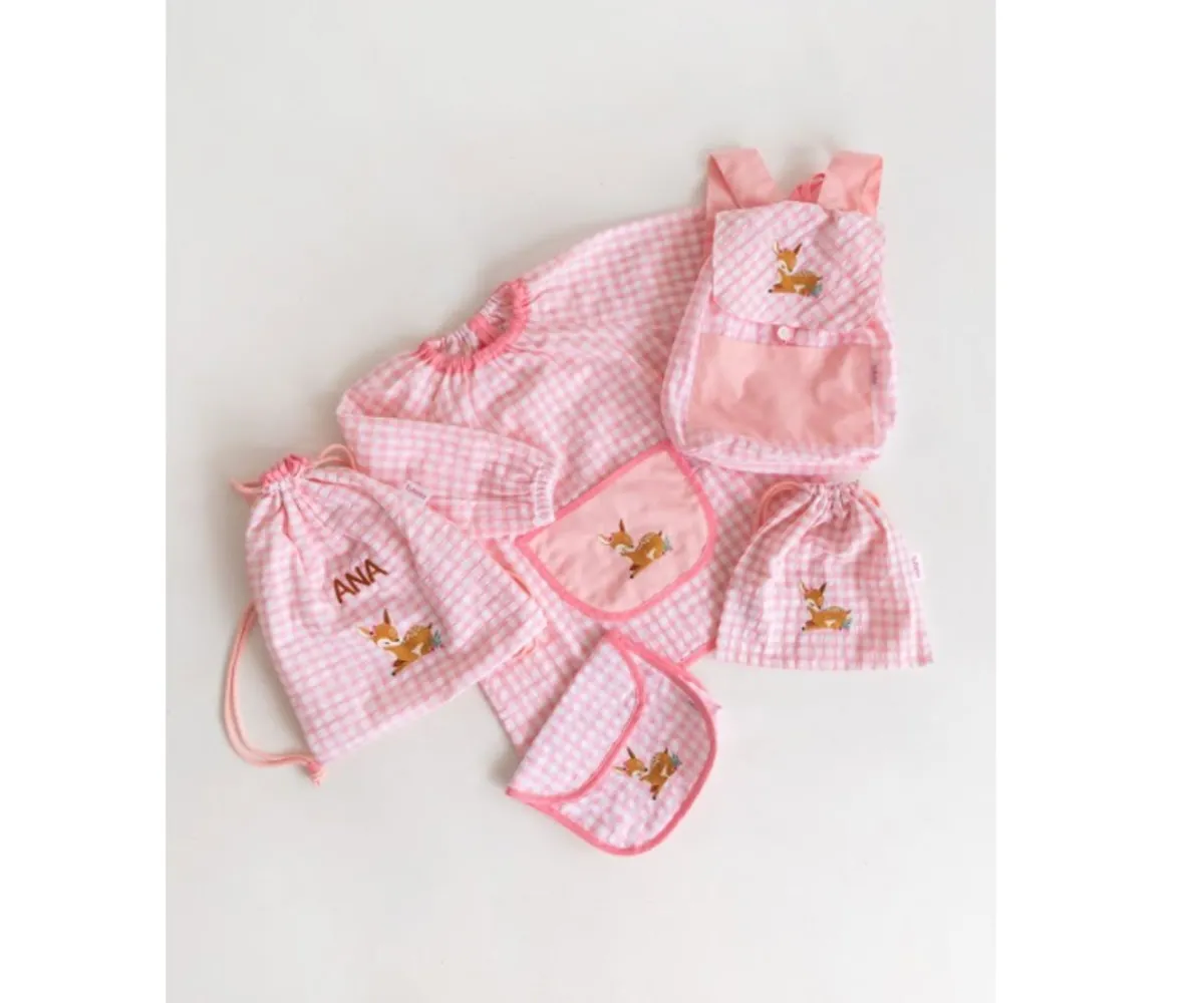 Sale Portabocatas Plastificado Sweet Deer Colecciones Vuelta Al Cole|Bolsas Merienda