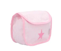 Colecciones Vuelta Al Cole^Tutete Textil Portabocatas Plastificado Oxford Rosa