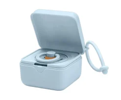 Portachupetes^Bibs Liberty Portachupetes Chamomile Lawn Baby Blue