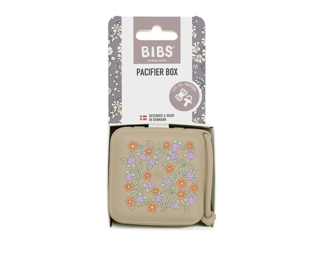 Portachupetes^BIBS Portachupetes Liberty Strawberries and Cream Vanilla