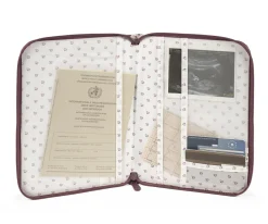 Portadocumentos Bebé^Pasito a Pasito Portadocumentos Bebé Cherry Rayas