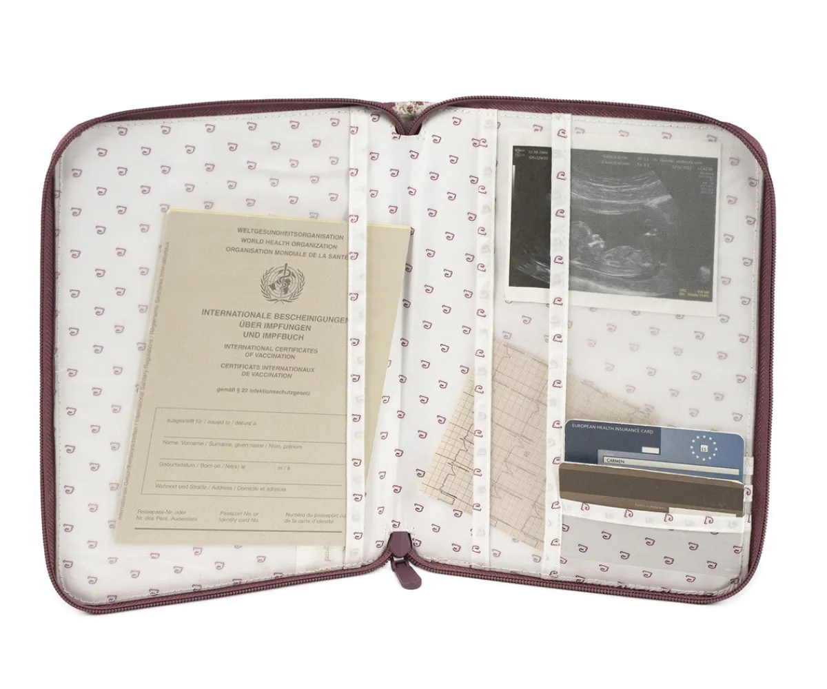 Portadocumentos Bebé^Pasito a Pasito Portadocumentos Bebé Cherry Flores