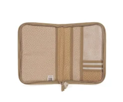 Portadocumentos Bebé^Walking Mum Portadocumentos Corazones Poppy Canela