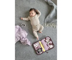 Portadocumentos Bebé^Lassig Portadocumentos Deep Red / Lavender