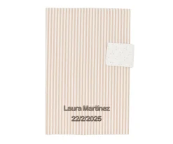 Portadocumentos Bebé^Cristina de Jos'h Portadocumentos Dorset Beige Personalizable
