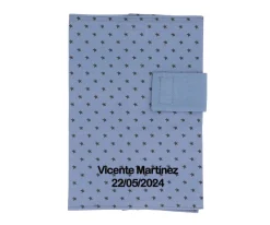 Portadocumentos Bebé^Cristina de Jos'h Portadocumentos Mini Star Blue Personalizable