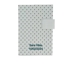 Portadocumentos Bebé^Cristina de Jos'h Portadocumentos Mini Star Grey Personalizable