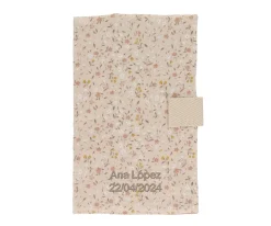 Portadocumentos Bebé^Cristina de Jos'h Portadocumentos Wild Flower Personalizable