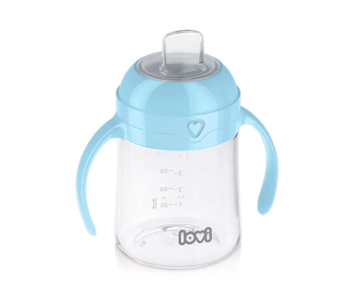 Vasos Para Bebés Y Niños^LOVI Primera Taza con Boquilla Azul