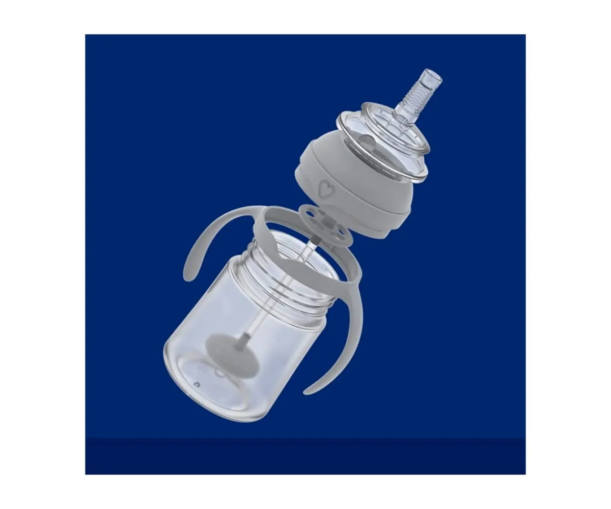 Vasos Para Bebés Y Niños^LOVI Primera Taza con Pajita Marrón