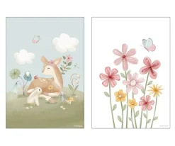 Decoración Pared Infantil^Little Dutch Póster Fairy Garden