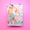 Discount Póster XL Lily Unicornio Niños Juguetes Niños 6 Años|Juguetes Niños 4 Años