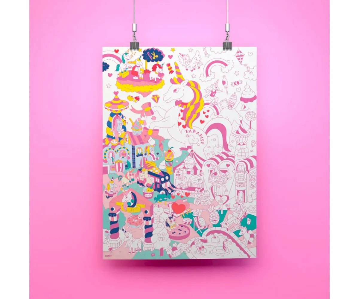 Discount Póster XL Lily Unicornio Niños Juguetes Niños 6 Años|Juguetes Niños 4 Años