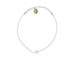 Clearance Pulsera Azul Estrella Nácar Blanco Moda Mamá|Accesorios Para Bebé Y Niños