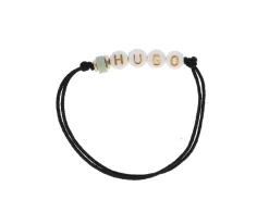 Pulsera Bumper Personalizada Negra Pulseras Con Nombre|Accesorios Para Bebé Y Niños