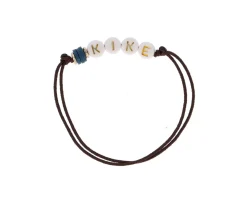 Outlet Pulsera Bumper Personalizada Marrón Niños Accesorios Para Bebé Y Niños|Pulseras Con Nombre