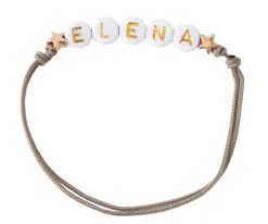 Pulseras Con Nombre^Emolo Pulsera Estrellas Doradas Personalizada Topo
