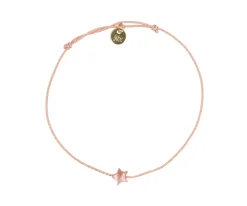 Accesorios Para Bebé Y Niños^Le Petit Lien de Paris Pulsera Rosa Estrella Nácar Rosa