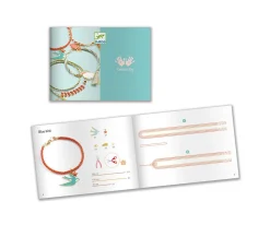 Manualidades Para Niños^Djeco Pulseras Kumihimo Celeste