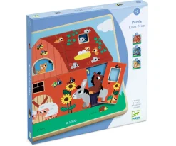 Outlet Puzzle 3 Niveles Granja Niños Juguetes Más Recomendados|Puzzles Para Niños