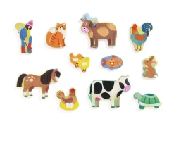 Puzzles Para Niños^Djeco Puzzle Animales del Campo