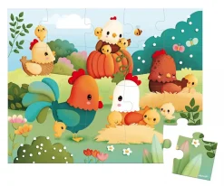 Best Puzzle Bienvenidos al Corral 20 Piezas Niños Juguetes Para Niños De Un Año|Juguetes Para Niños De 18 Meses