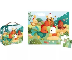 Best Puzzle Bienvenidos al Corral 20 Piezas Niños Juguetes Para Niños De Un Año|Juguetes Para Niños De 18 Meses