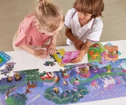 Juguetes Niños 6 Años^Hape Puzzle Bosque Mágico Fluorescente