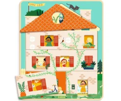 Puzzles Para Niños^Djeco Puzzle Chez Leo