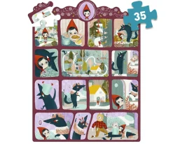 Sale Puzzle Cuento Caperucita Roja Niños Juguetes Niños 3 Años|Juguetes Niños 4 Años
