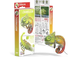 Clearance Puzzle 3D Eugy Camaleón Niños Puzzles Para Niños|Juguetes Niños 6 Años