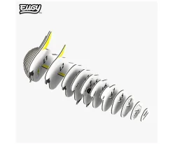 Hot Puzzle 3D Eugy Cockatoo Niños Juguetes Niños + 10 Años|Juguetes Niños 7 Años